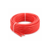 Кабель силиконовый красный 12AWG, бухта 100м.